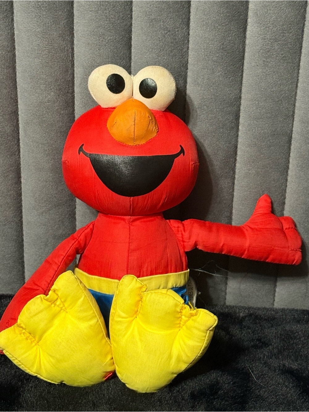 💞4/$25- Elmo Sesame Street Bath Time Water Plush Doll Swim Toy Hasbro 2014